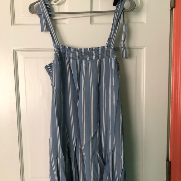 Privacy Please Dresses & Skirts - NWOT Blue and White Striped Privacy Please Dress